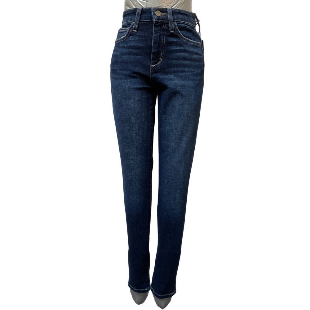 NWT Joe's Jeans High Rise Curvy Skinny Ankle Blue Denim Women's Size 24 Stretch